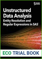 Unstructured Data Analysis Entity Resolution and Regular Expressions in SAS
