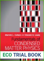 Fundamentals of Condensed Matter Physics