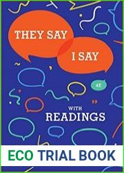 They Say / I Say, fourth edition