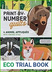 Paint-by-Number Quilts 4 Animal Appliqu?s with Vintage Style