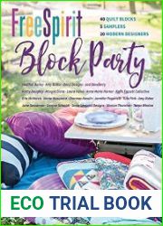 FreeSpirit Block Party 40 Quilt Blocks, 5 Samplers, 20 Modern Designers