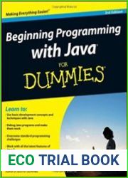 Beginning Programming with Java For Dummies, 3rd Edition