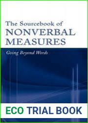The Sourcebook of Nonverbal Measures Going Beyond Words