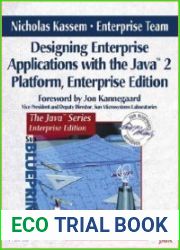Designing Enterprise Applications with the Java 2 Platform