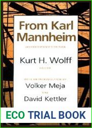 From Karl Mannheim, 2nd Edition