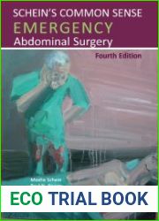 Schein|s Common Sense Emergency Abdominal Surgery, 4th Edition