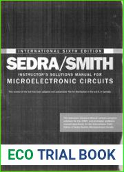 International Solutions Manual for Microelectronic Circuits, 6th Edition