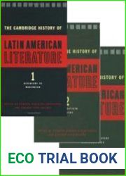 The Cambridge History of Latin American Literature, Volume 1-3