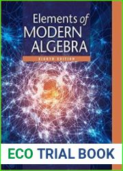 Elements of Modern Algebra, 8th Edition