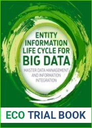 Entity Information Life Cycle for Big data Master Data Management and Information Integration