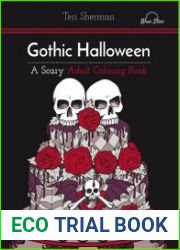 Gothic Halloween A Scary Adult Coloring Book