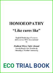 Homoeopathy ||like cures like|| English rendering of lectures delivered on MTA Internetional