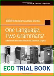 One language, two grammars? differences between British and American English