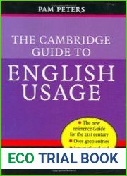The Cambridge guide to English usage