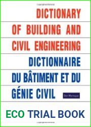 Dictionary of Building and Civil Engineering English/French French/English