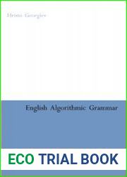 English algorithmic grammar