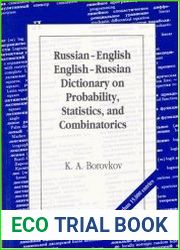 Russian - English, English - Russian dictionary on probability, statistics, and combinatorics