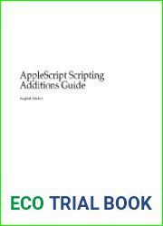 AppleScript Scripting Additions Guide English Dialect