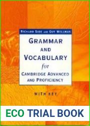 Grammar and vocabulary for Cambridge advanced and proficiency English certification
