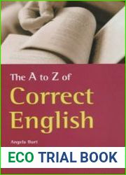 The A-Z of correct English