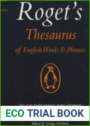 Roget|s Thesaurus of English Words and Phrases