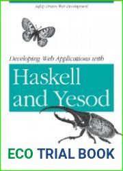 Developing Web Applications with Haskell and Yesod
