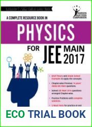 A Complete Resource Book in Physics for JEE Main 2017