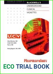 Underground Clinical Vignettes Pharmacology Classic Clinical Cases for USMLE Step 1 Review, 3rd Edition