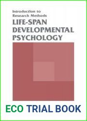 Life-Span Developmental Psychology Introduction to Research Methods