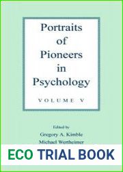 Portraits of Pioneers in Psychology