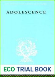The Sociology of Youth and Adolescence Adolescence Its Social Psychology