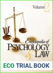 Encyclopedia of psychology & law