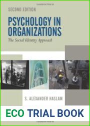 Psychology in Organizations - The Social Identity Approach