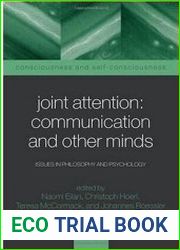 Joint Attention Communication and Other Minds Issues in Philosophy and Psychology