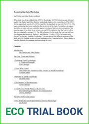 Deconstructing Social Psychology