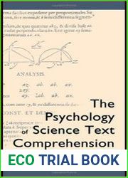 The Psychology of Science Text Comprehension