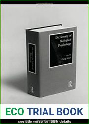 Dictionary of Biological Psychology