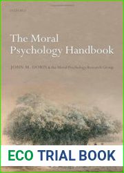 The Moral Psychology Handbook