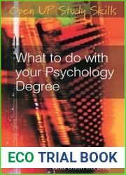 What to do with your psychology degree
