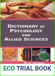 Dictionary of Psychology and Allied Sciences