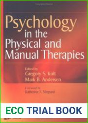 Psychology in the Physical and Manual Therapies