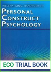 International Handbook Of Personal Construct Psychology