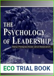 The Psychology of Leadership New Perspectives and Research (Lea|s Organization and Management Series) (Series in Organization and Management)