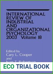 International Review of Industrial and Organizational Psychology