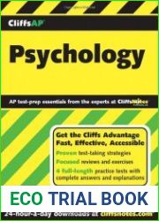 CliffsAP Psychology