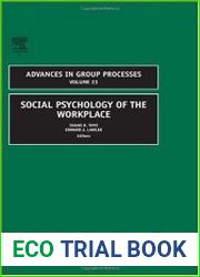 Social Psychology of the Workplace, Volume 23