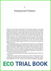 The Psychology of Interpersonal Violence