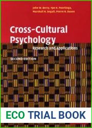 Cross-Cultural Psychology Research and Applications