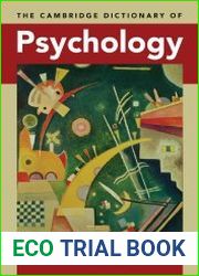 The Cambridge Dictionary of Psychology