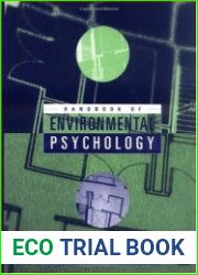 Handbook of Environmental Psychology